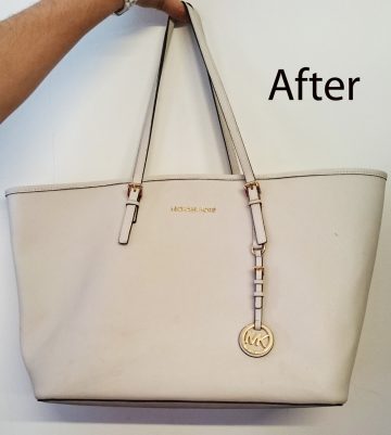 Michael Kors broken strap re-attached