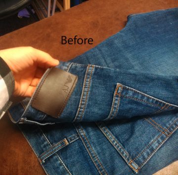 ARMANI Jeans - Original hem