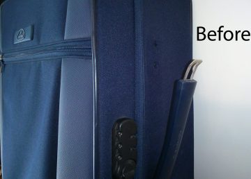 SAMSONITE suitcase handle repair