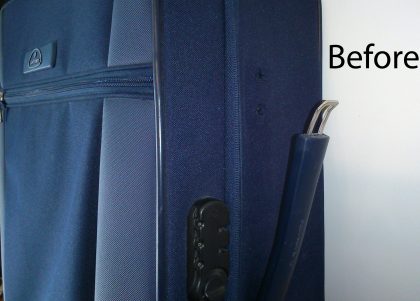 SAMSONITE suitcase handle repair