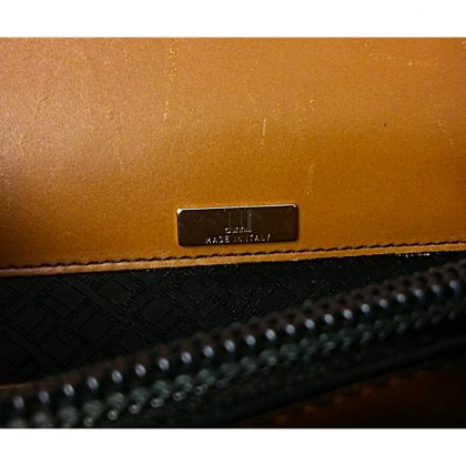 DUNHILL gents bag - clasp repair - Image 7