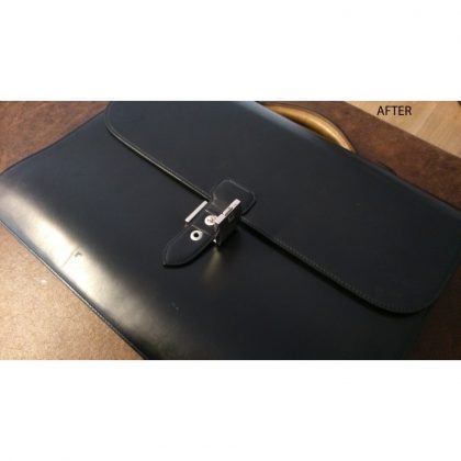 DUNHILL gents bag - clasp repair - Image 4