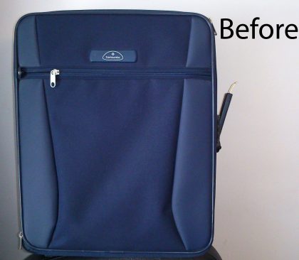 SAMSONITE suitcase handle repair - Image 2