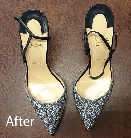 Christian Louboutin shoes - toes restored
