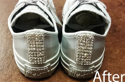 Converse trainers with Svarowsky - Image 4