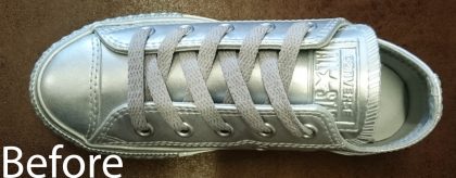 Converse trainers with Svarowsky - Image 2