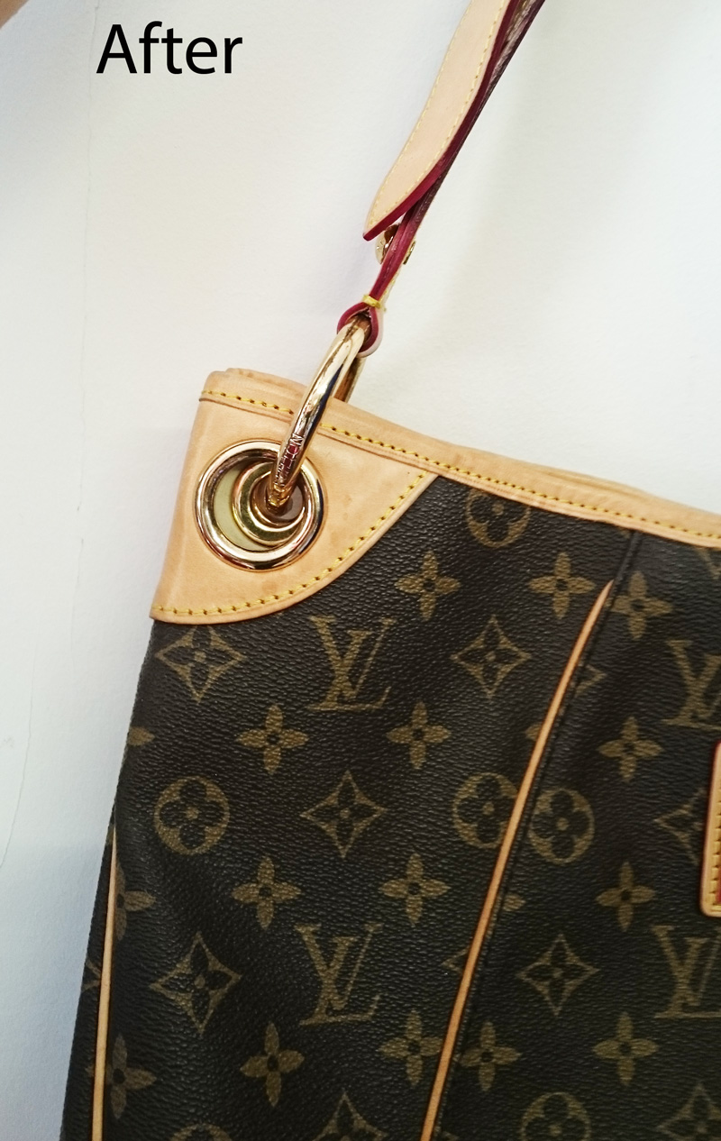 LOUIS VUITTON handbag – Ring re-attached – The Shoe Carers