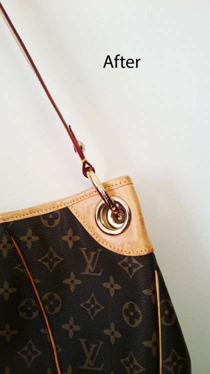 LOUIS VUITTON handbag - Ring re-attached - Image 2