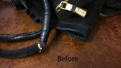 ZARA Leather bag - handle repair - Image 8