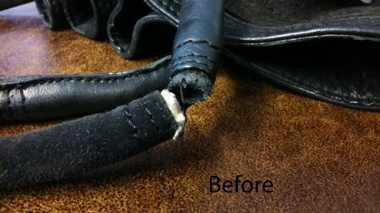 ZARA Leather bag - handle repair