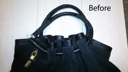 ZARA Leather bag - handle repair - Image 6