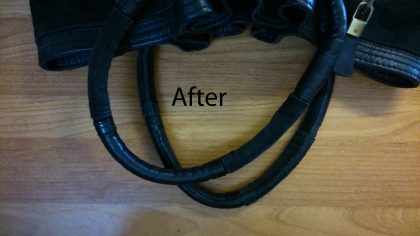ZARA Leather bag - handle repair - Image 4