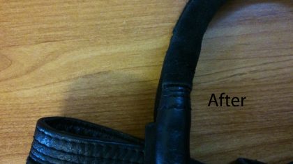 ZARA Leather bag - handle repair - Image 3