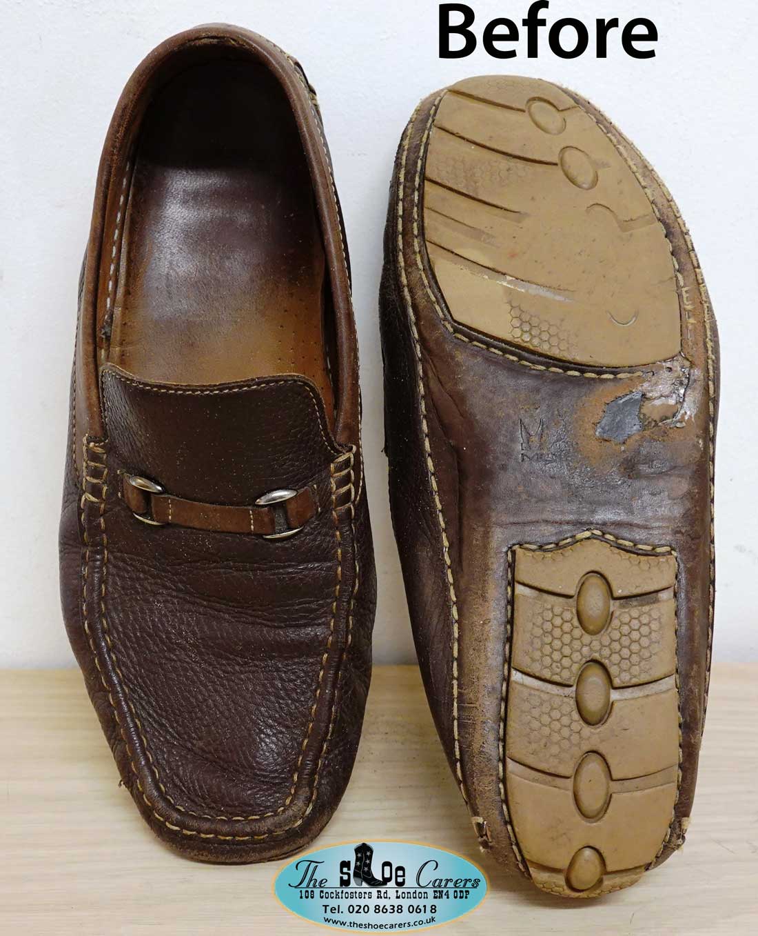Moreschi loafers restored – The Shoe Carers