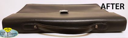 Leather briefcase, handle repair - Image 3