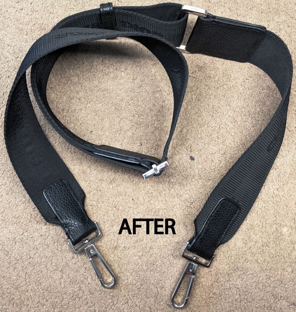 DIOR bag shoulder strap repair The Shoe Carers