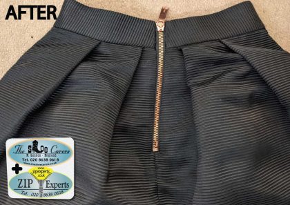 TED BAKER skirt zip repair - Image 2