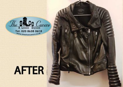 ALL SAINTS Leather Jacket renovation