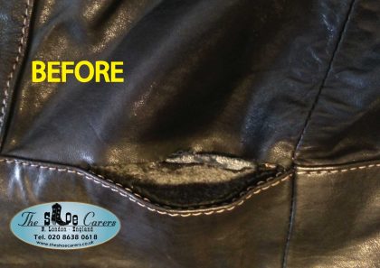 PRADA Leather jacket repair