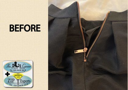 TED BAKER skirt zip repair