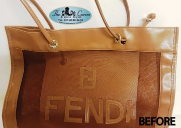 FENDI bag rings re-attached