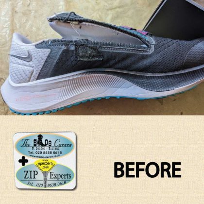 NIKE AIR Zoom Pegasus 38 Flyease zip repair - Image 2