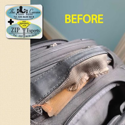 TUMI suitcase handle repair - Image 2