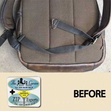 JOHN LEWIS backpack, re-attach strap