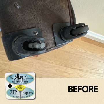 BRICS case - re-rubber & new wheel