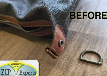 MULBERRY bag - leather strap holder repair
